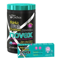 Embelleze Novex Santo Black Poderoso Pack Maschera + Ricarica
