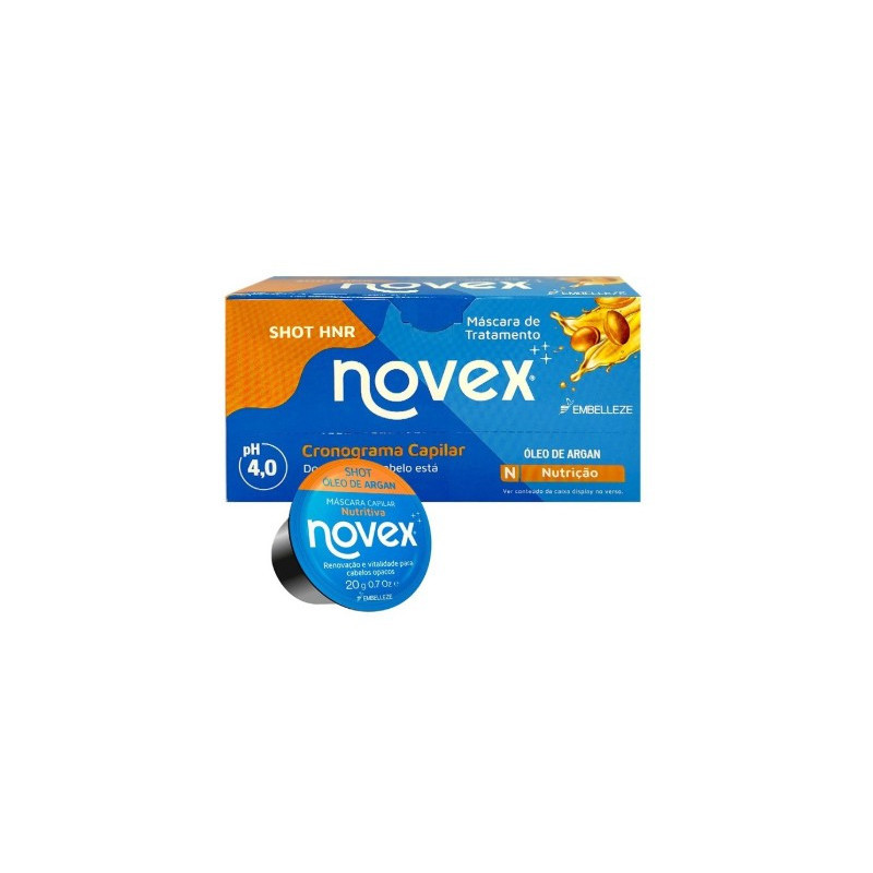 Embelleze Novex Shot Maschera all'Olio di Argan (12x20gr)