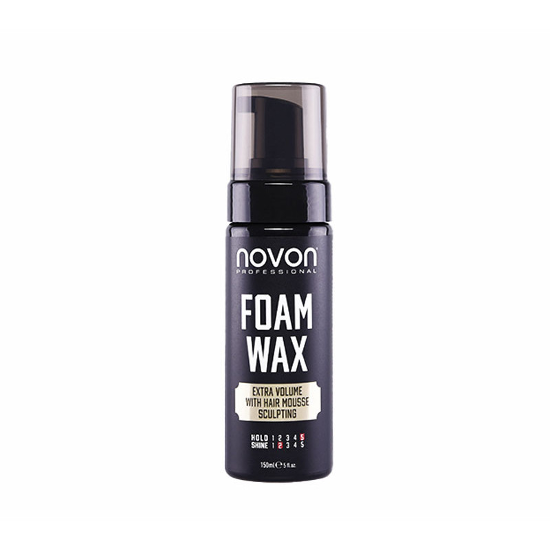 Novon Cera in Schiuma Volume Extra Con Mousse per Capelli (150ml)