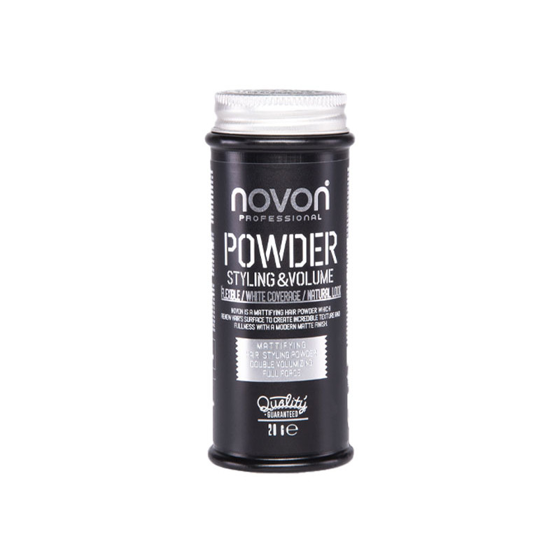 Novon Polvere Volumizzante Opaca Copre i Capelli Grigi (20g)