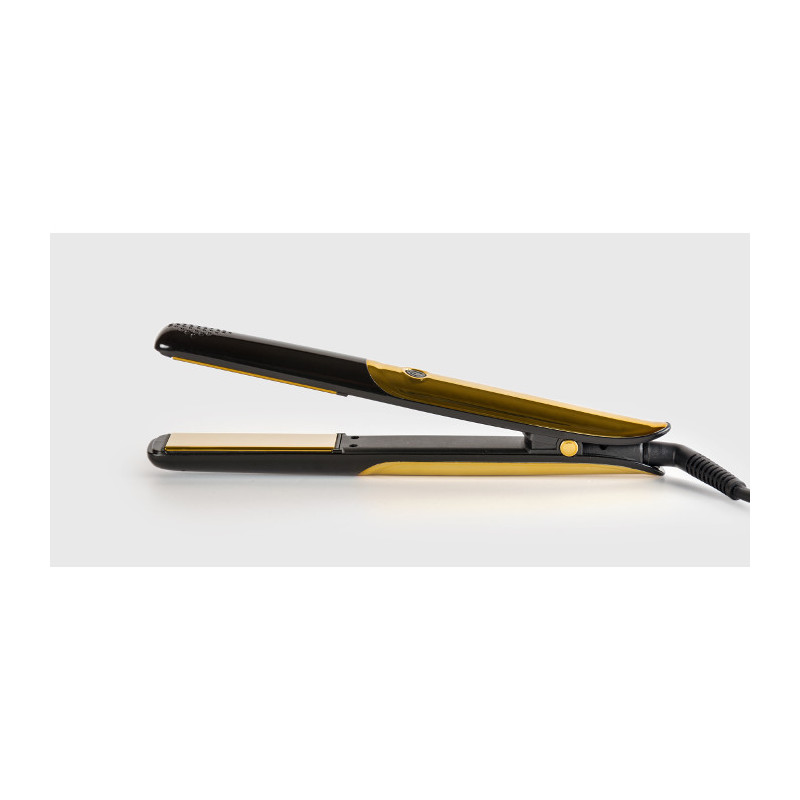 Bellezza Perfetta Ferro Professionale Capelli Scintillanti Oro