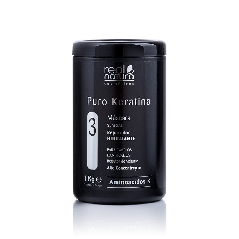 Real Natura Maschera alla Cheratina Pura Senza Sale (passo 2) 1kg