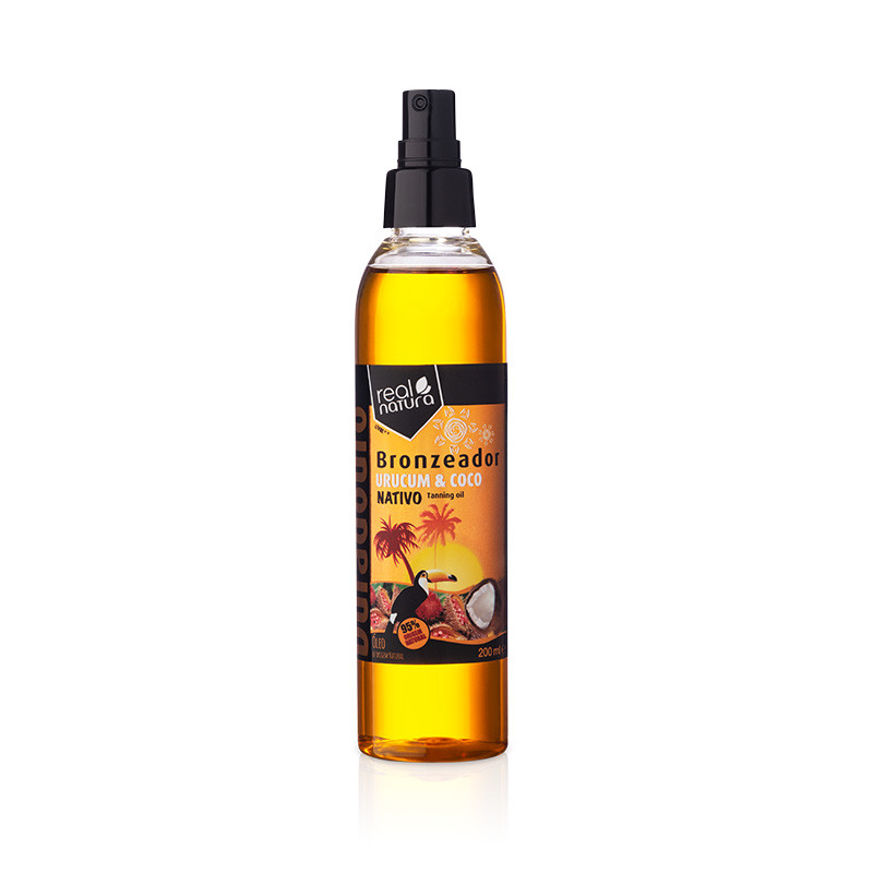 Real Natura Olio Abbronzante Urucum + Cocco 200ml