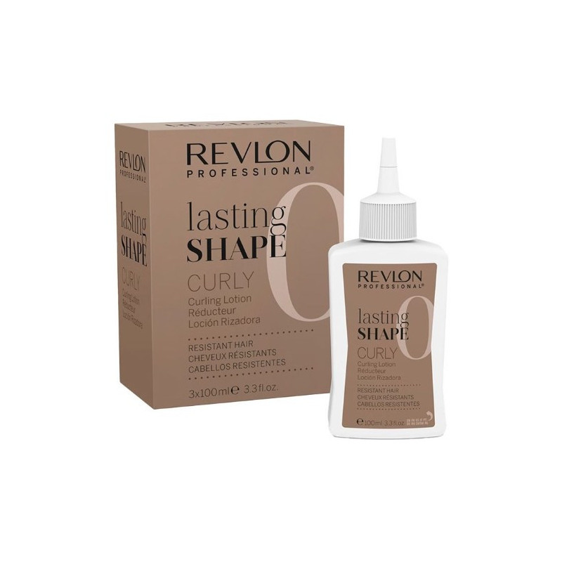 Revlon Lasting Shape Capelli Resistenti Ricci 3x(100ml)