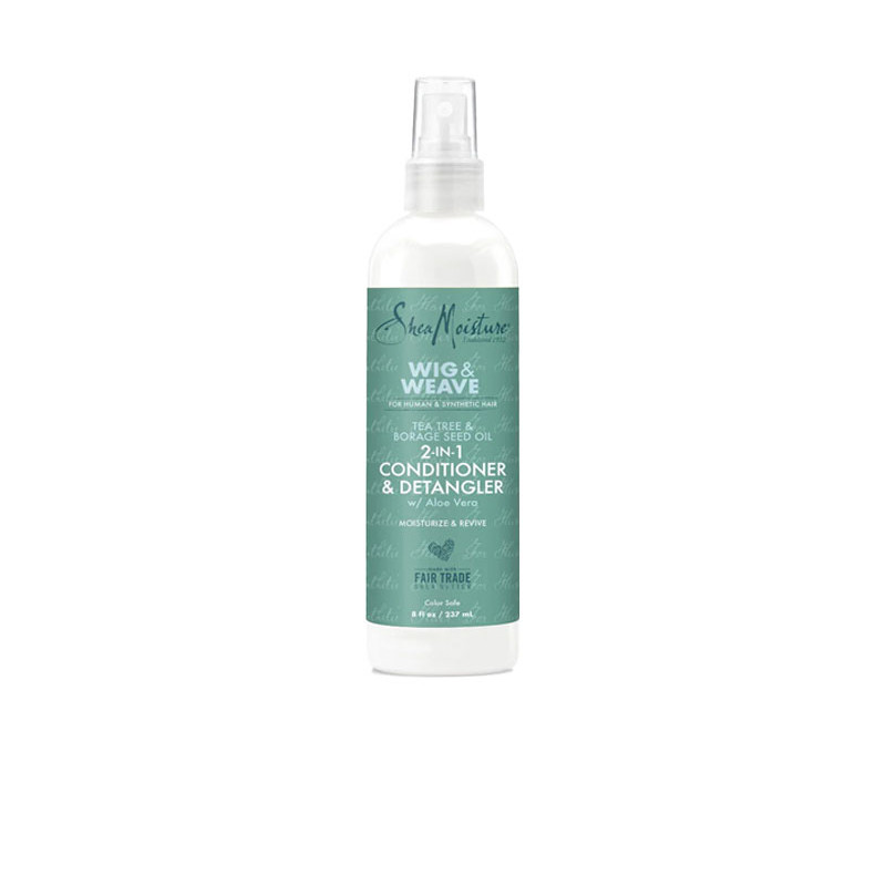 Shea Moisture Conditioner & Detangler 2in1 per Parrucche e Extension (237ml)