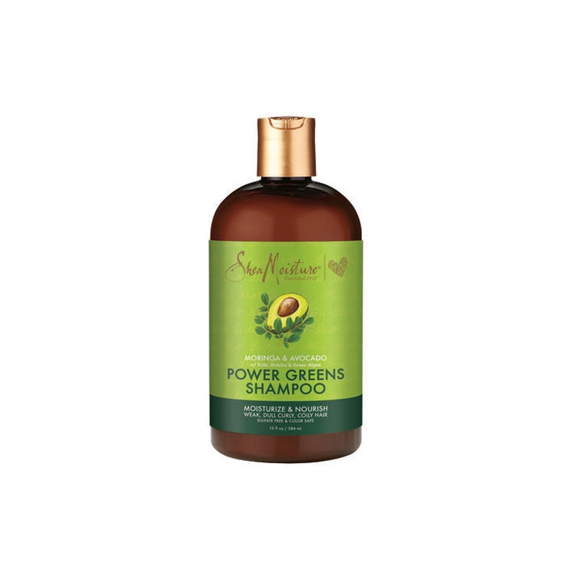 Shea Moisture Moringa & Avocado Shampoo Verdi Potenti (384ml)