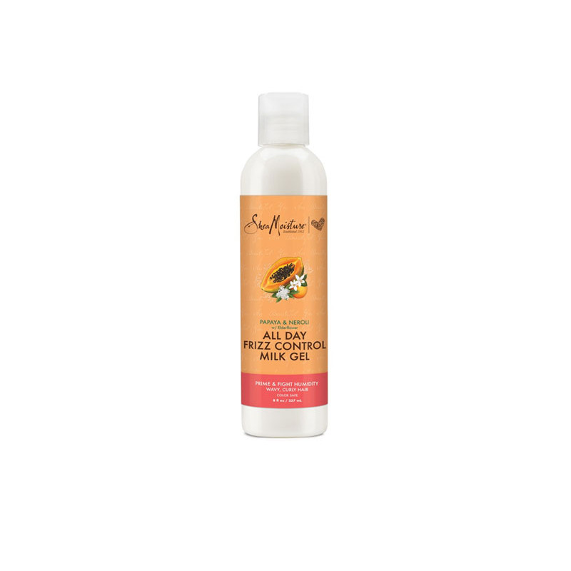 Shea Moisture Gel di Latte Controllo Crespo Tutto il Giorno Papaya & Neroli (237ml)