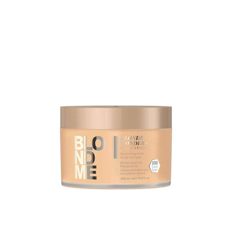 Schwarzkopf Blondme Maschera dorata delle meraviglie per tutti i biondi (450ml)