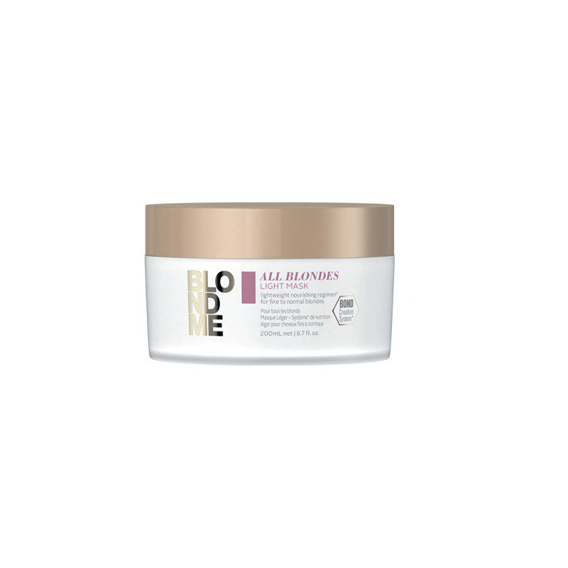 Schwarzkopf Blondme Maschera Leggera Per Tutti i Biondi (200ml)