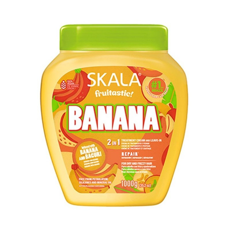 Crema Condizionante 2 in 1 Skala Banana Frutastica (1000ml)