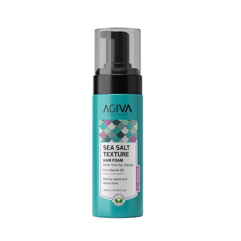 Agiva Schiuma per Capelli Texturizzante al Sale Marino (200ml)