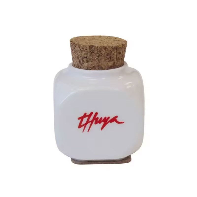 Vaso in Porcellana Bianca Thuya