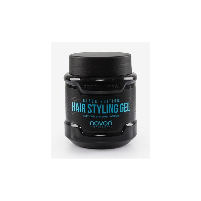 Gel per acconciature Novon Black Edition (700ml)