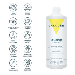 Valquer Zenzero Forte Shampoo (1000ml)