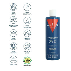Shampoo Valquer Color e Lucentezza Zero (400ml)