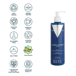 Valquer Maschera Capelli Argento Platino (290ml)