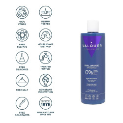 Valquer Shampoo Ialuronico 0% (400ml)