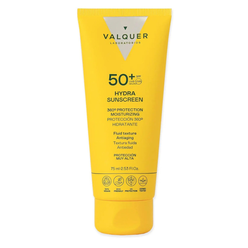 Valquer Protettivo Facciale 50+ Idra Crema Solare (75ml)