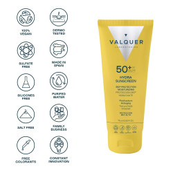 Valquer Protettivo Facciale 50+ Idra Crema Solare (75ml)