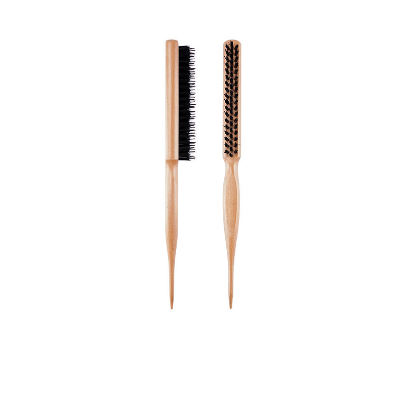 Wad Professionale Spazzola in Legno Setole di Cinghiale (Legno + Setole di Cinghiale)