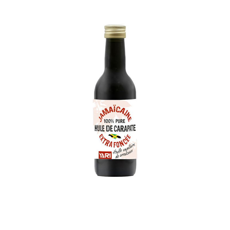 Yari 100% Olio di Ricino Nero Giamaicano Extra Scuro (250ml)