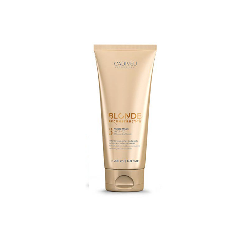 Maschera Ricostruttiva Brasil Cacau Blonde 3 Acida Ph 2.2-3.0 (200ml)