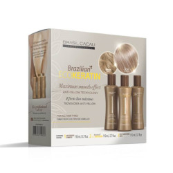 Brasil Cacau Kit Trattamento Ecokeratina Brasiliano (3x110ml)