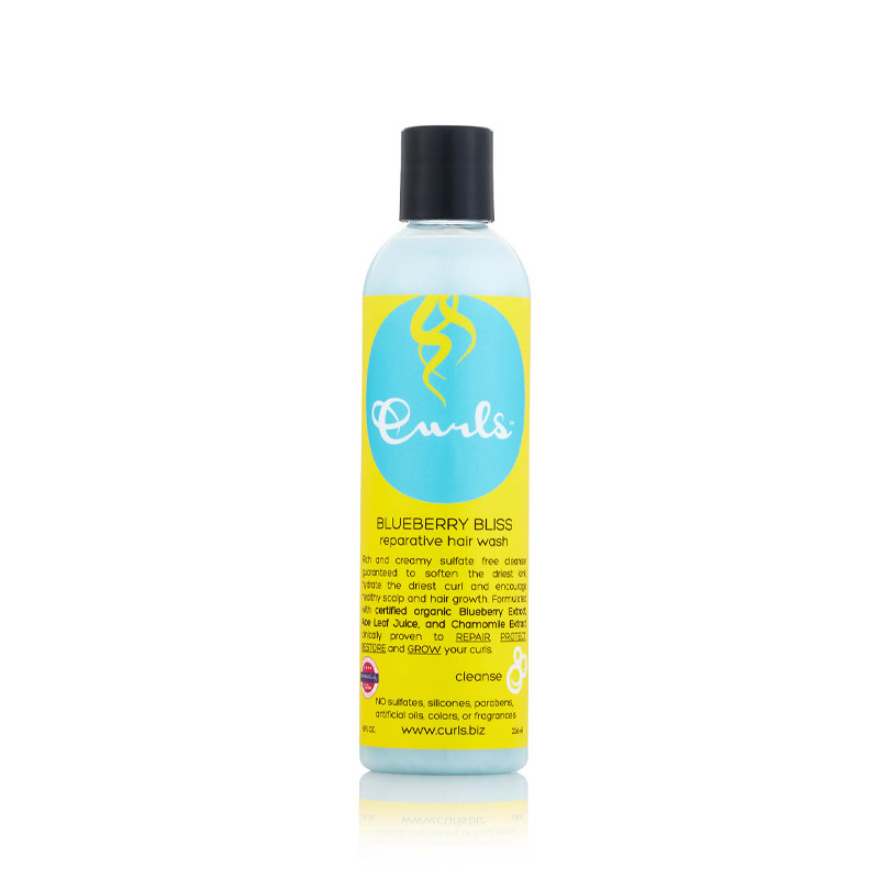 Curls Blueberry Bliss Shampoo Riparatore (236ml)