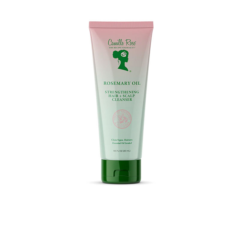 Camille Rose Olio di Rosmarino Detergente Rinforzante Capelli e Cuoio Capelluto (251ml)