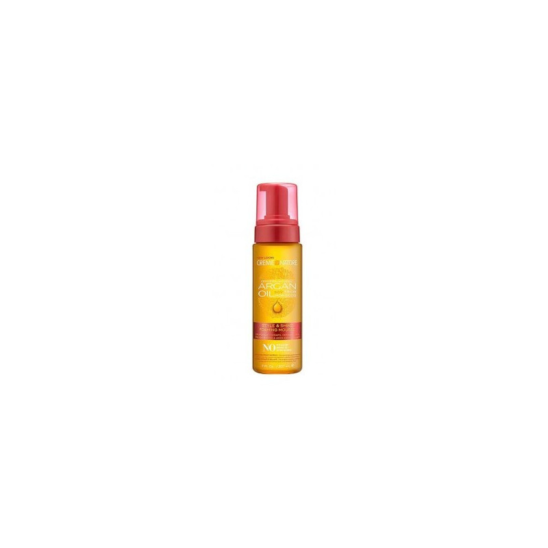 Creme of Nature Argan Styling e Brillantezza Mousse Schiumogena (207ml)