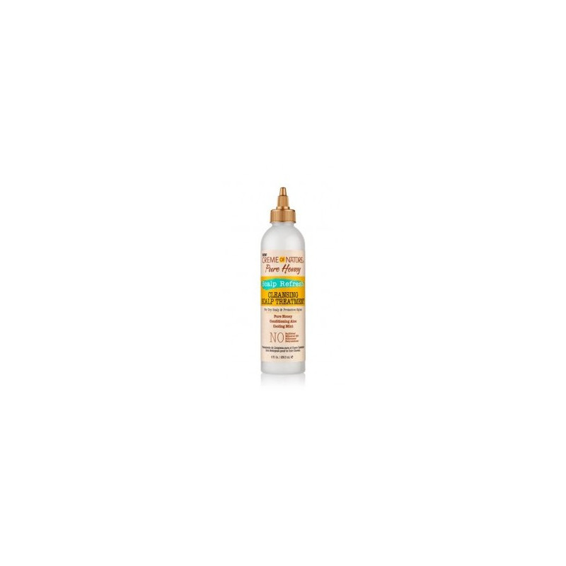 Creme Of Nature Miele Puro Trattamento Detergente Rinfrescante per il Cuoio Capelluto (236ml)