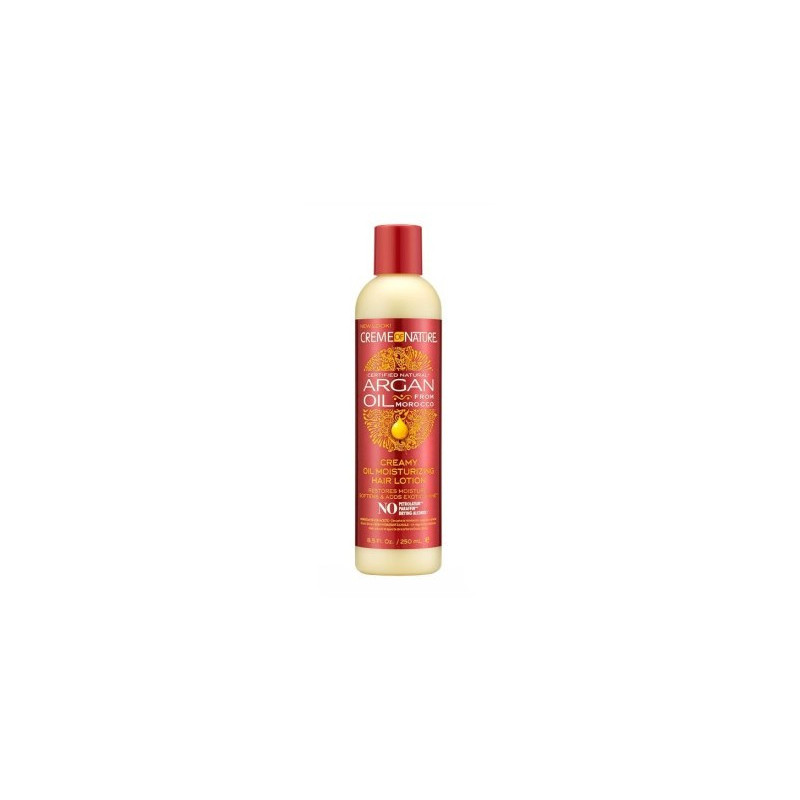 Creme Of Nature Olio di Argan Olio Cremoso Lozione Idratante per Capelli (250ml)