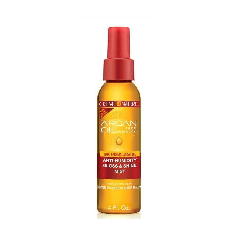 Creme Of Nature Olio di Argan Spray Lucentezza e Brillantezza Anti-Umidità (118ml)