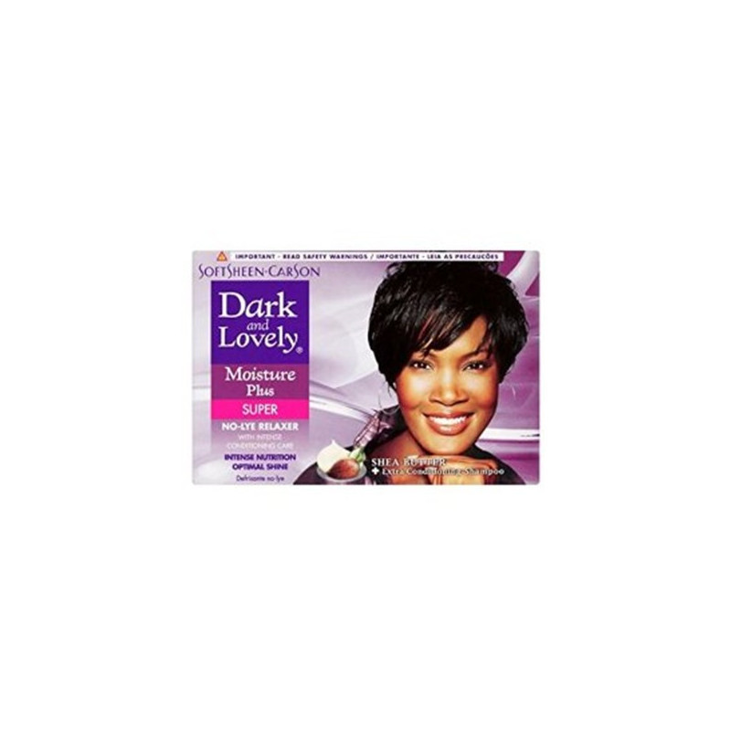 Kit Dark and Lovely Relaxer No-Lye Super 1 Applicazione