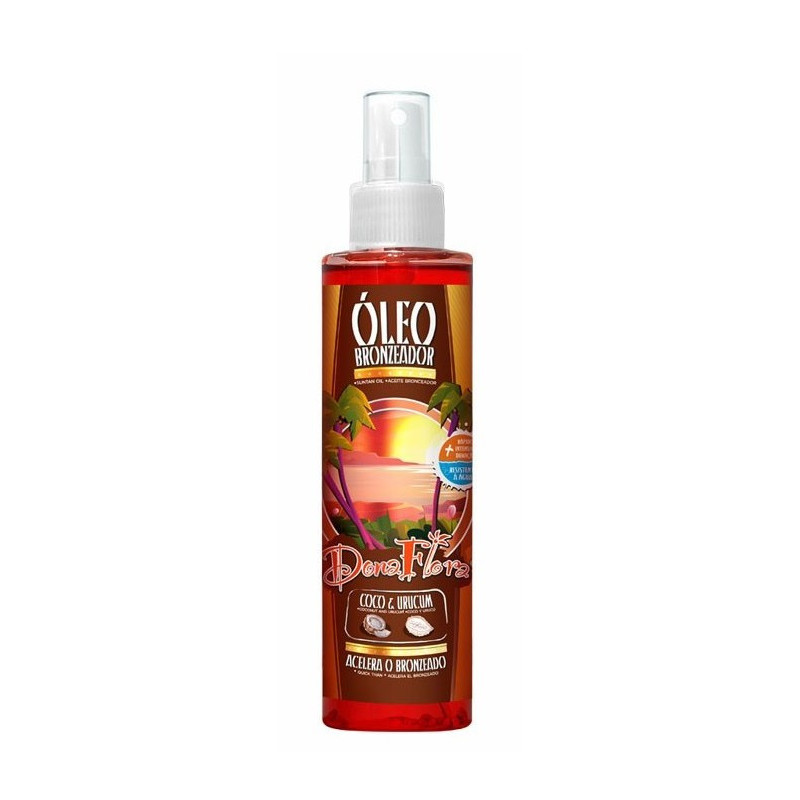 Dona Flora Olio Abbronzante al Cocco e Urucum (200ml)