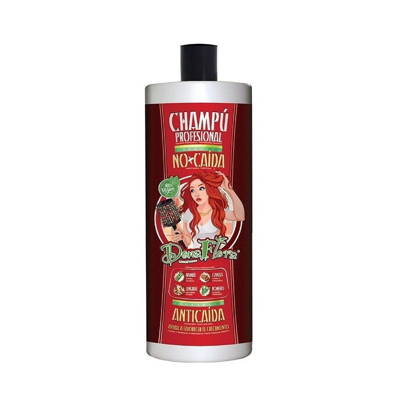 Dona Flora Shampoo Anticaduta, No+Caduta Capelli (1000ml)