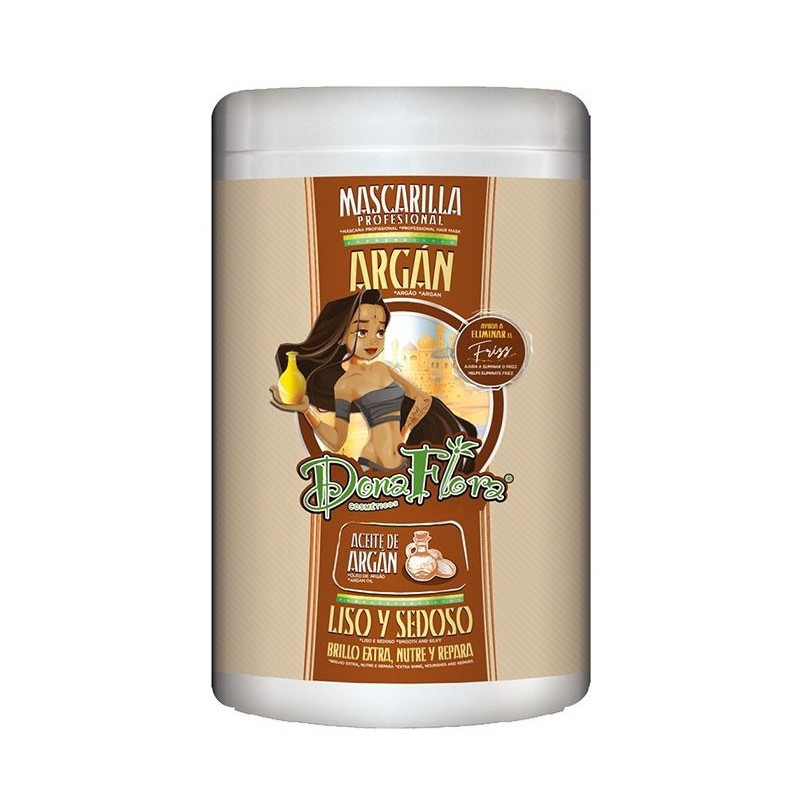 Dona Flora Argan Maschera Liscia e Setosa (1000ml)