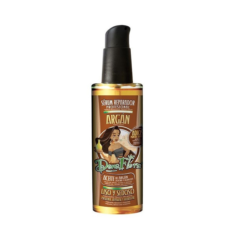 Dona Flora Argan e Macadamia Siero Riparatore Levigante e Setificante (100ml)