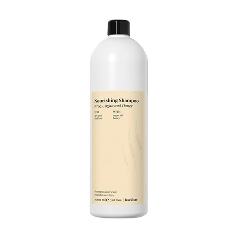 Farmavita Back Bar Shampoo Nutriente N.2 Argan e Miele (1000ml)