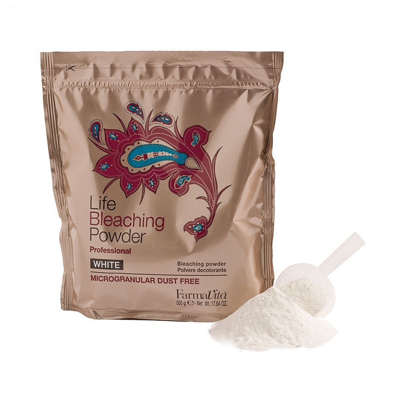 Farmavita Life Polvere Decolorante Busta in Alluminio Bianca (500gr)