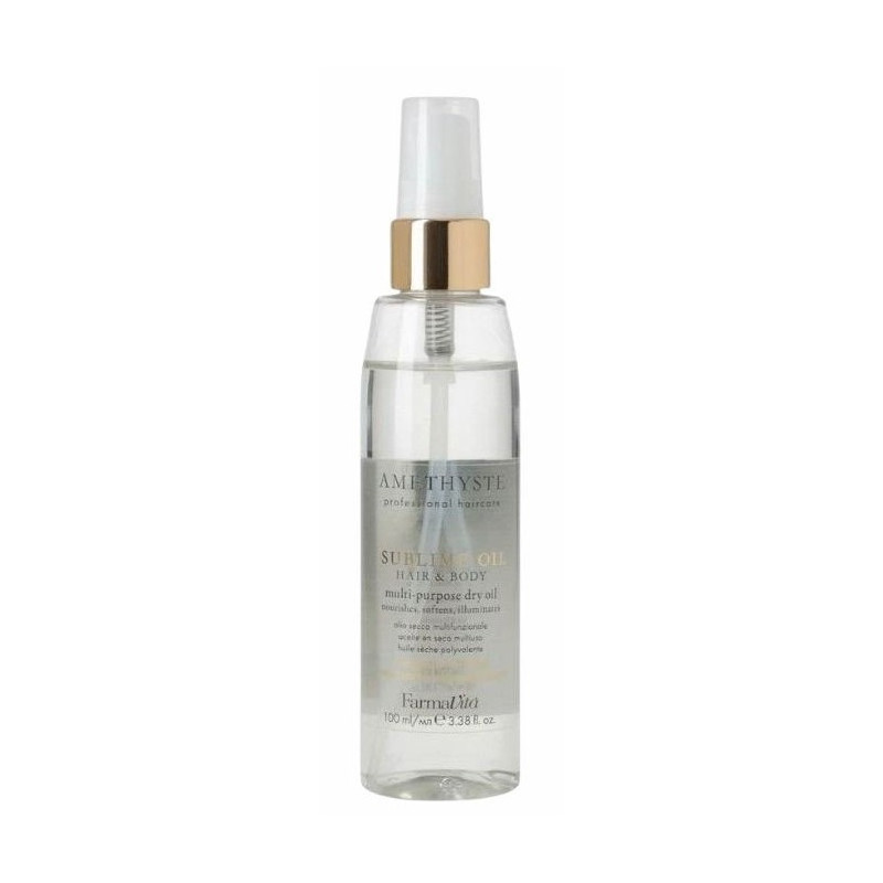 Farmavita Amethyste Sublime Olio Secco Multiuso Capelli e Corpo (100ml)