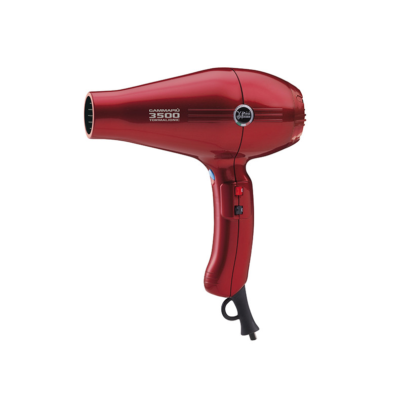 Gamma Piu Asciugacapelli 3500 Tormalinico Rosso Ciliegia