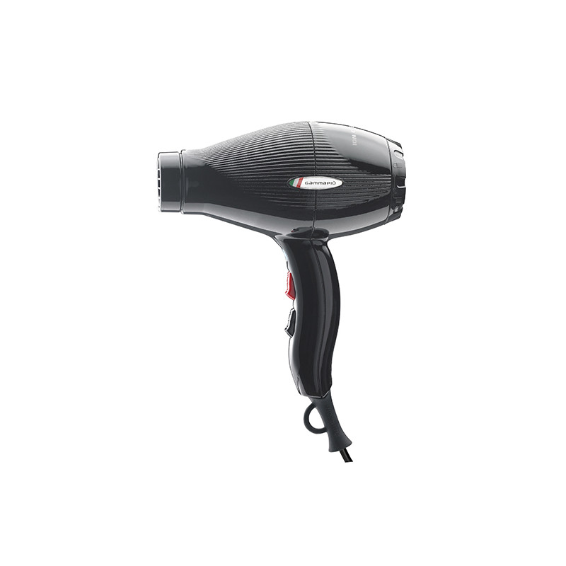 Gamma Piu Asciugacapelli Ioni Ceramica S Nero