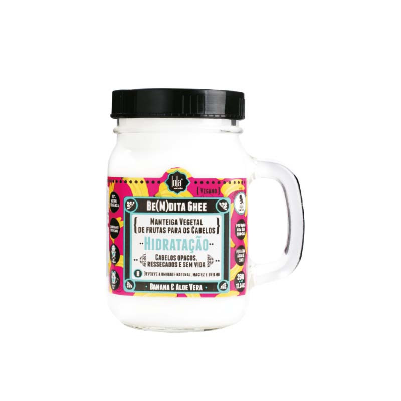Lola da Rio Be(M)Dita Ghee Maschera Idratazione Banana e Aloe Vera (350g)
