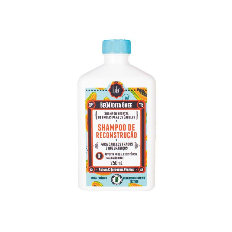 Lola da Rio Be(M)Dita Ghee Shampoo Ricostruzione Papaya e Cheratina Vegetale (250ml)