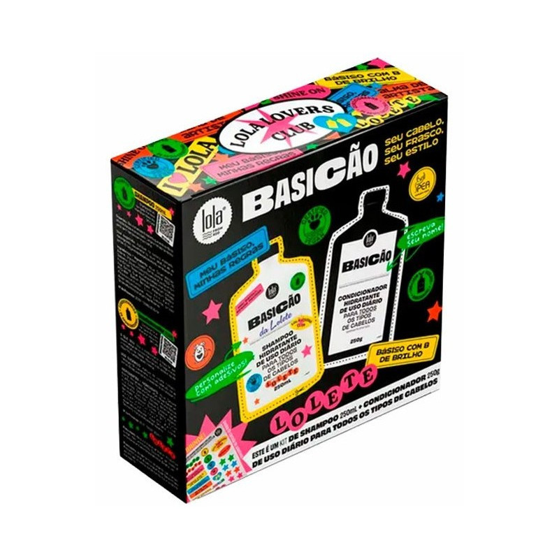 Lola from Rio Kit Basicão (SHAMPOO Idratante (250ml) + Balsamo (250gr)