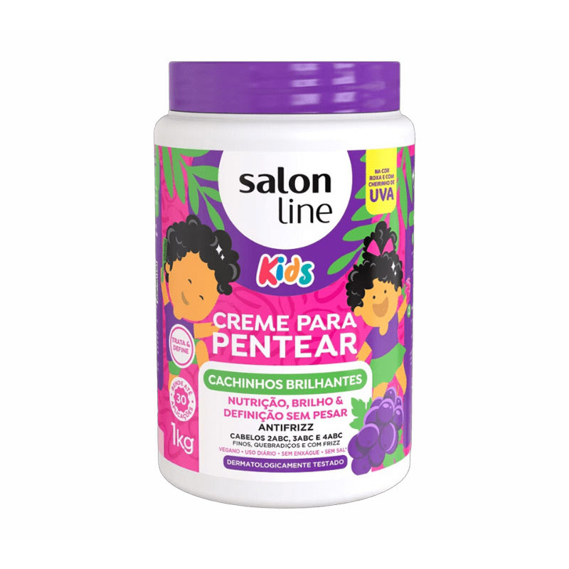 Salon Line Crema Ricci Per Bambini Ricci Luminosi (1Kg)