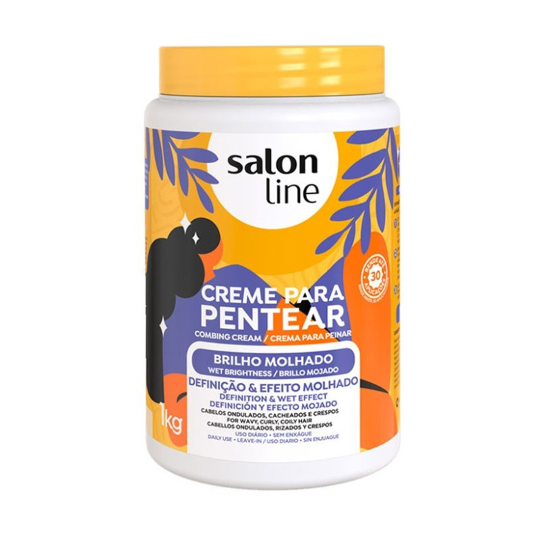 Salon Line Crema Modellante Effetto Bagnato Lucido (1Kg)
