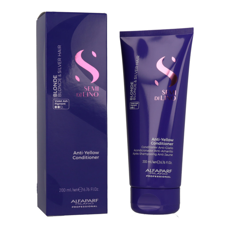 Alfaparf Semi Di Lino Blonde Anti-Giallo Balsamo (200ml)