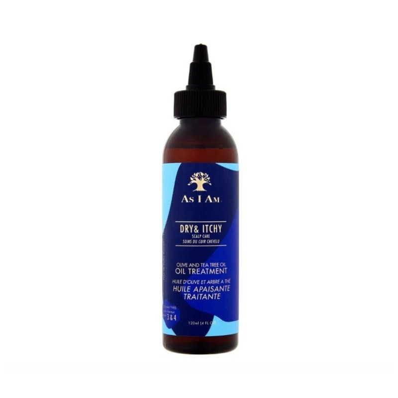 AS I AM Trattamento Olio per la Cura del Cuoio Capelluto Secco & Pruriginoso (120ml)